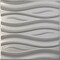 Ekena Millwork 19 5/8in. W x 19 5/8in. H Swell EnduraWall Decorative 3D Wall Panel Covers 2.67 Sq. Ft. WP20X20SSCST - alternate 1
